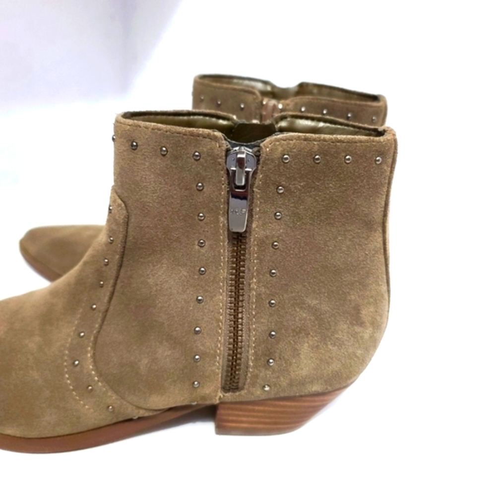MARC FISHER Wanida Studded Cowgirl Western Ankle Booties - Picture 4 of 12